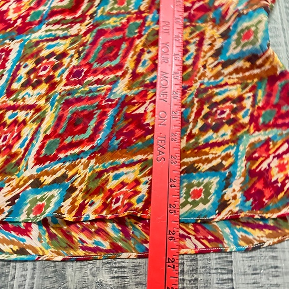 Colorful Ruffle Blouse - Picture 6 of 13